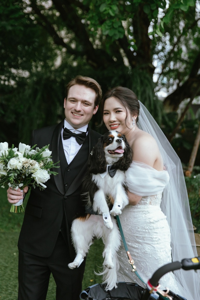 western wedding the botanical house bangkok