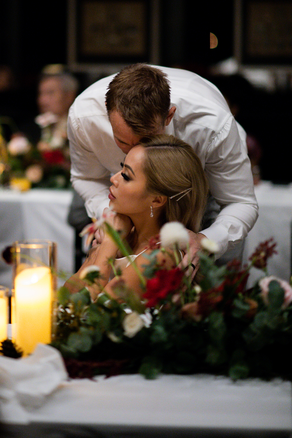 christmas themed wedding reception the siam hotel bangkok thailand destination wedding planner florist luxury wedding